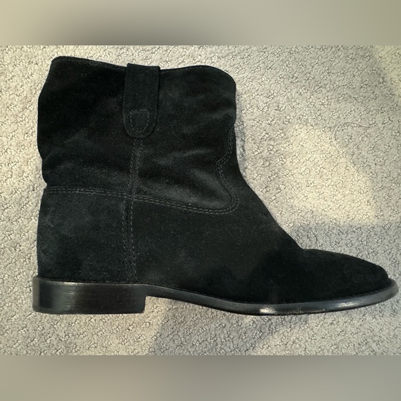 Isabel Marant black suede boots 37 - Picture 2 of 10
